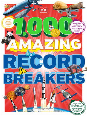 cover image of 1,000 Amazing Record Breakers
